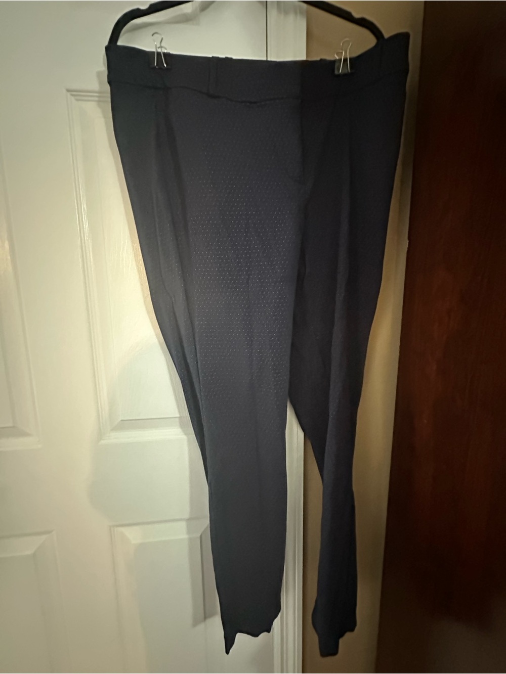 Women's Navy Slim Dress Pants
